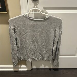 Z Supply Heather Gray Long Sleeve Top